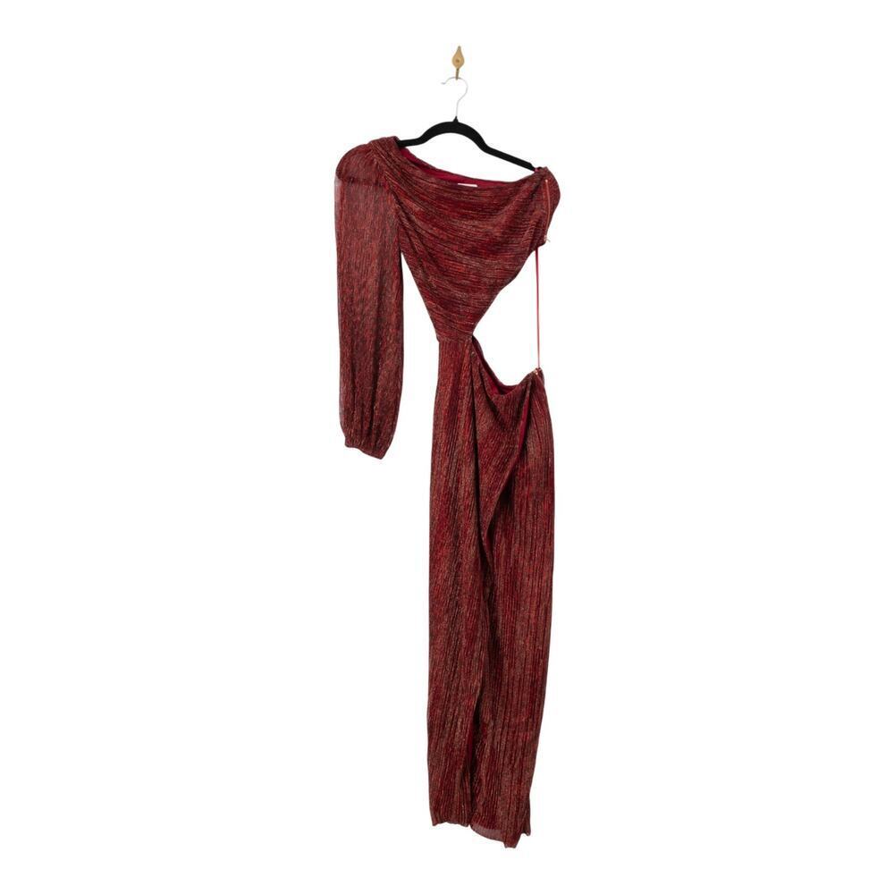 Saylor Laia Purple crepe one-shoulder Dress Size XS - Picture 4 of 10